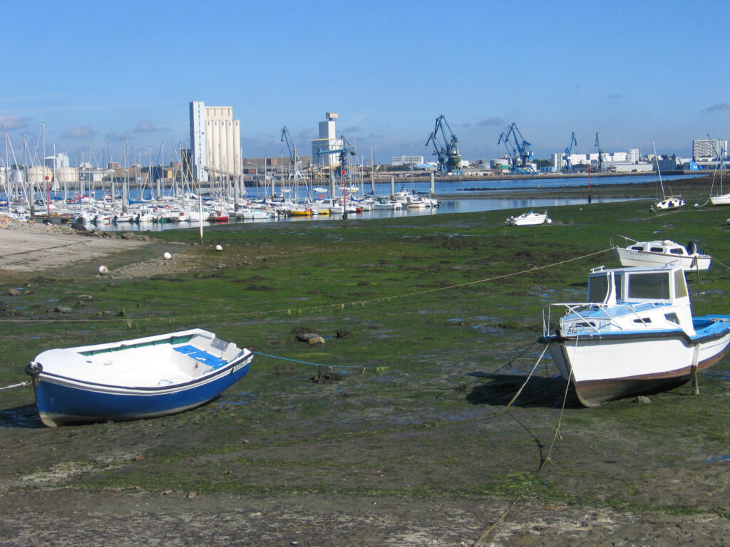 Marée basse à Locmiquelic